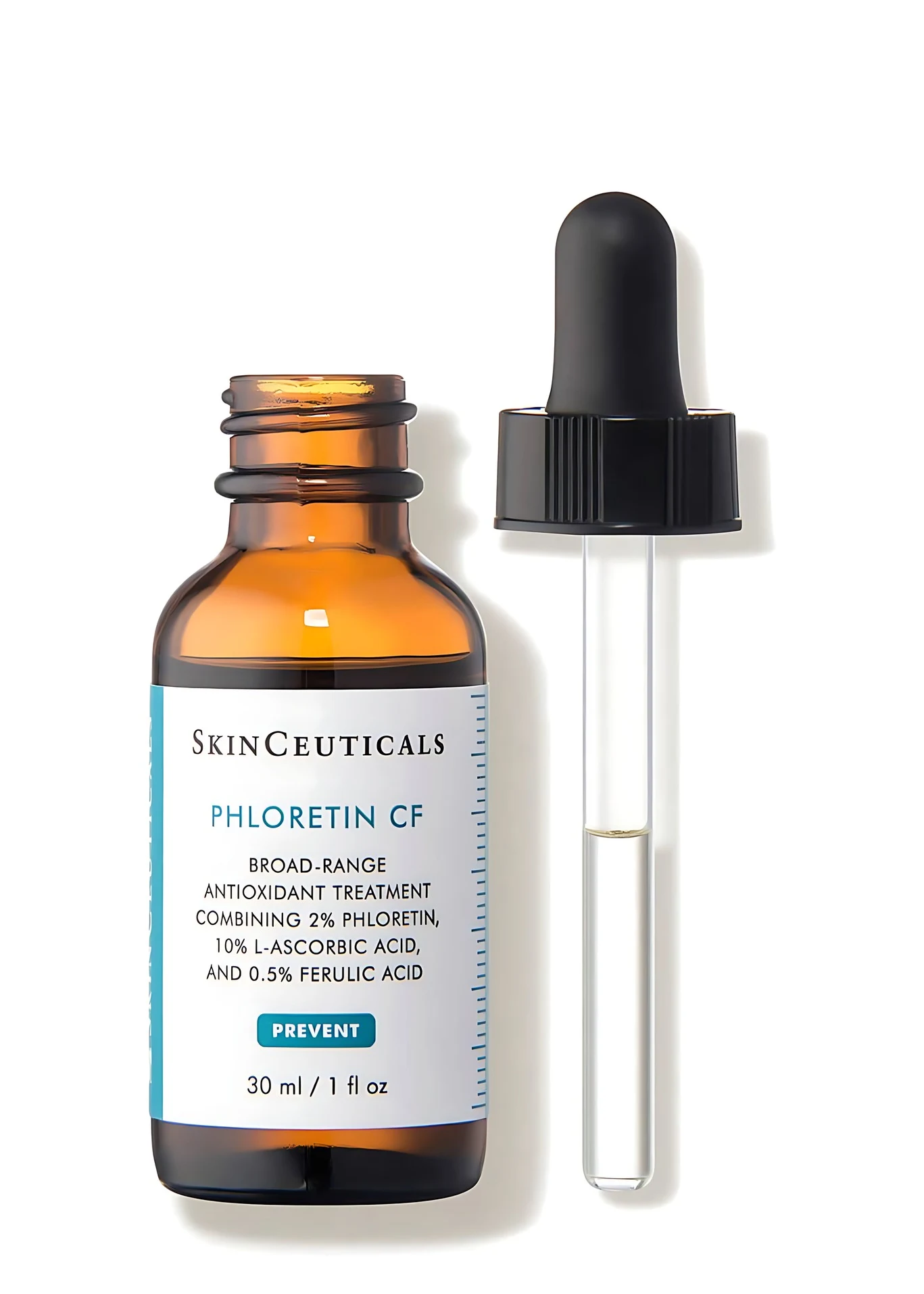 A bottle of SkinCeuticals Phloretin CF serum
